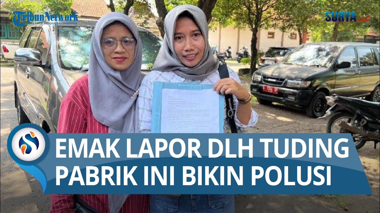 Emak-Emak Desa Jasem Kab Mojokerto Tuding Aktivitas Pabrik Penggilingan Padi Bikin Polusi Udara