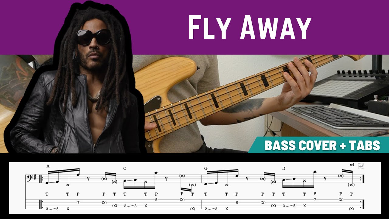 Guarda Lenny Kravitz - Fly Away (Bass Cover + PlayAlong TAB) su YouTube Guarda Lenny Kravitz - Fly Away (Bass Cover + PlayAlong TAB) su YouTube