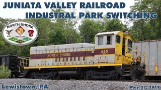 Railroad Switching Operations - Juniata Valley Railroad - May 22, 2019