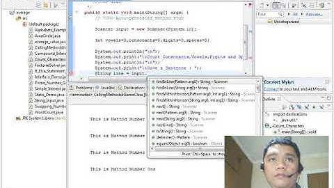 Count Consonants,Vowels,Digits and Spaces in Java