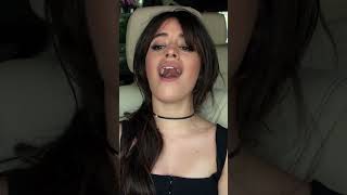 Camila Cabello impersonating Ariana Grande, Shakira, and Britney Spears screenshot 5