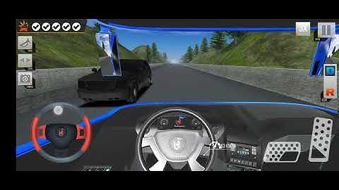 Modern Bus Drive Parking 3D Game Traffic Mode Level 3