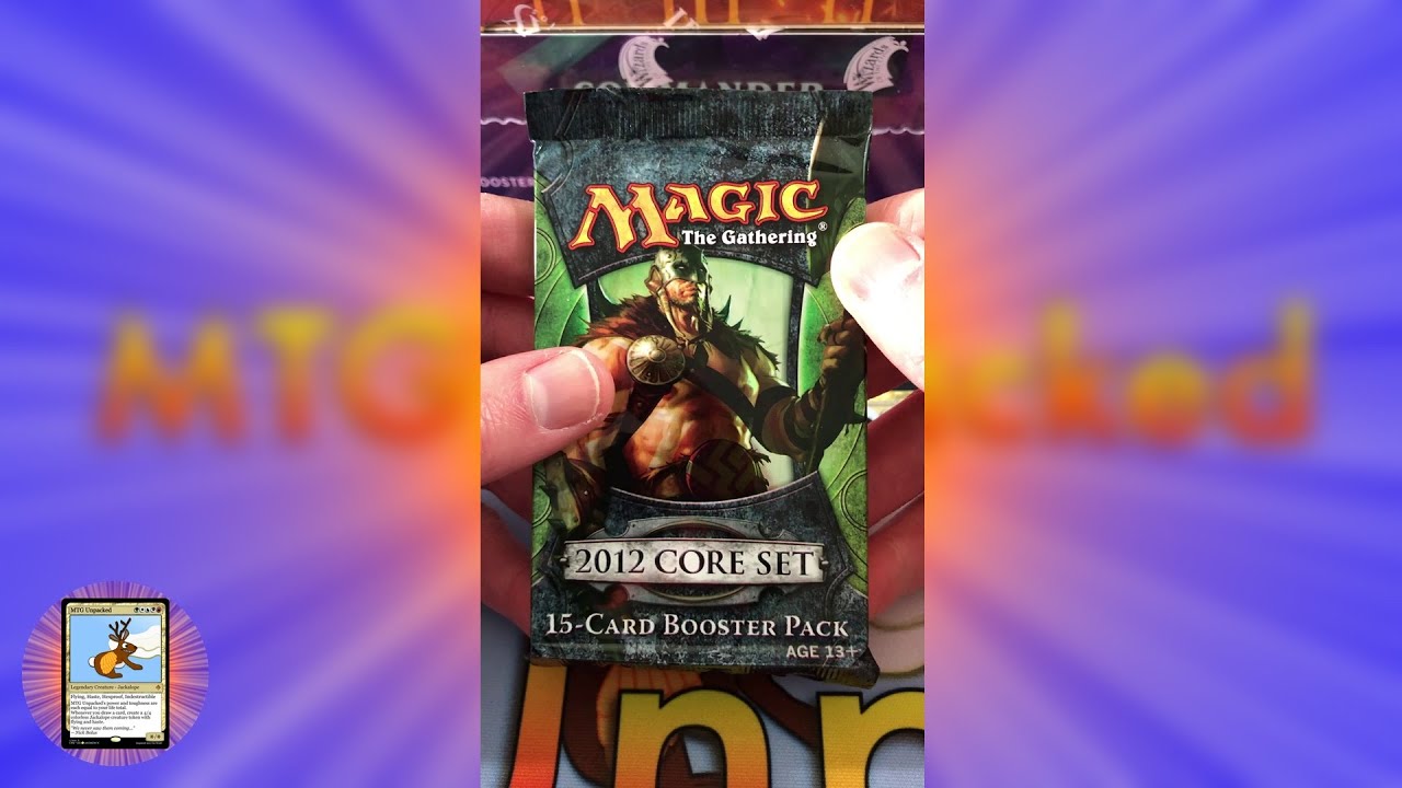 MTG 2012 Core Set Pack Opening #shorts - YouTube