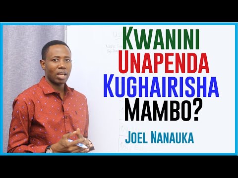 Video: Sababu 7 Za Kuahirisha Mambo