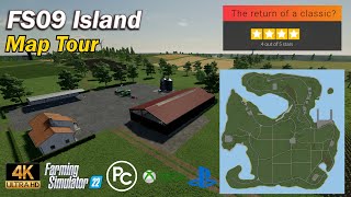 FS09 Island aka Giants Island | Map Review | Farming Simulator 22