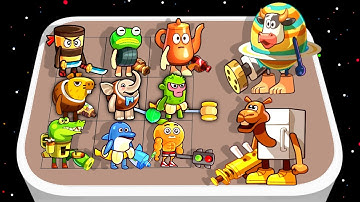 Brainrot | Tung Tung Sahur Merge Battlel _ Italian Anomoli Gameplay Walkthrough, New Episode