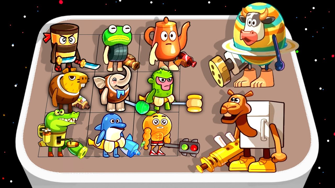 Brainrot | Tung Tung Sahur Merge Battlel _ Italian Anomoli Gameplay Walkthrough, New Episode