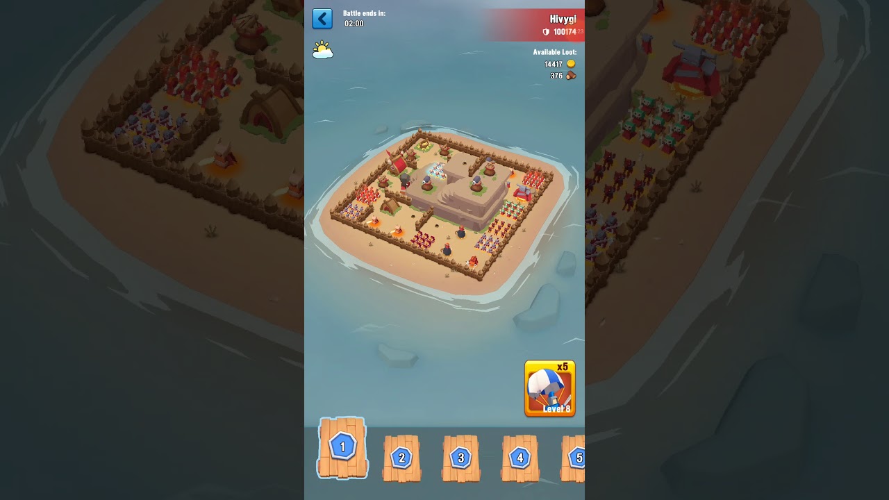 Island war Top units || island war #7