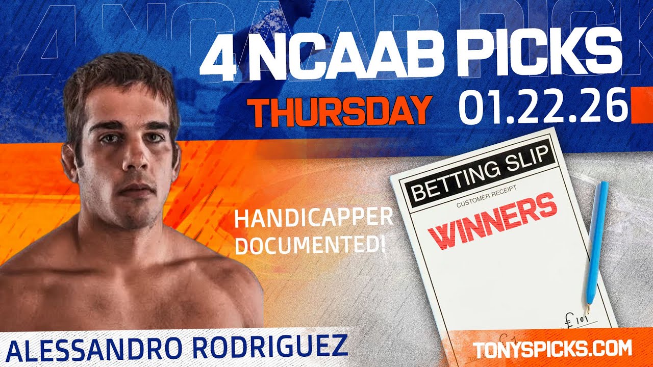 NCAAB Picks and Predictions, Thursday 1/22/26 | The Look Ahead Show