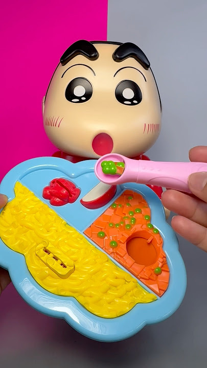 Satisfying with unboxing & review miniature Shin-Chan figure toy