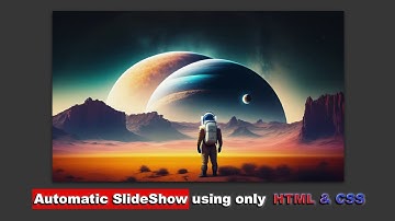Слайд-шоу с автоматическим переключением изображений на чистом HTML&CSS || Automatic SlideShow CSS