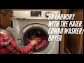 Laundry in the RV - Introducing the Haier combo washer/dryer