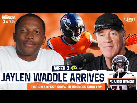Waddle ARRIVES in Denver, Coleman RB1?, Rams SNF Preview + More | Broncos X & O's ft. Justin Simmons