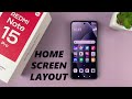 Redmi Note 15 Pro: How To Lock / Unlock Home Screen Layout