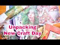 XL UNPACKING New Craft Day #HAUL || ich habe ein paar neue Schätze ergattert