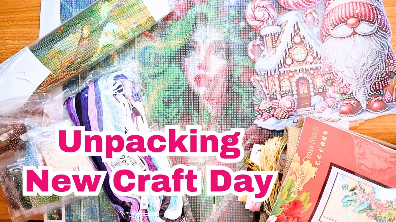 XL UNPACKING New Craft Day #HAUL || ich habe ein paar neue Schätze ergattert