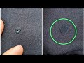 how to fix cigarette burns in clothes How to mend a cigarette burn hole on jacket | sewing hole in clothes at  home