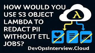 S3 Object Lambda: Redact PII from Legacy Data Without ETL