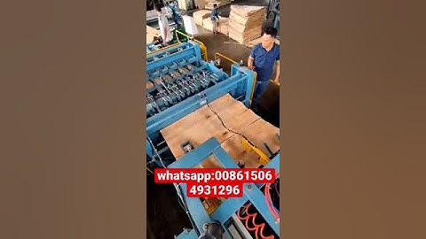 Geelong core veneer finger jointing machine