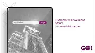 BIBD NEXGEN Online -  E-statement Enrolment and Download