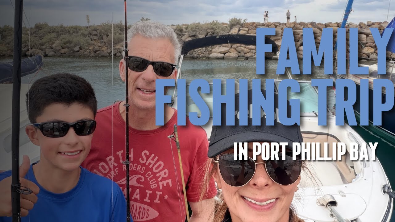 Family fishing trip in Port Phillip Bay!