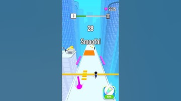 Roof Rail 🚂 Game Level 72 - A sab kaise b complete krna hai 😂😲🤯 #shorts #funny #funnygaming