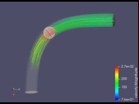 Using streamline method for transient flow over a throttle body. - YouTube