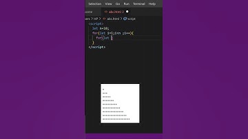 print half pyramid in javascript..🔥💻 #coding #programming #javascript #shorts