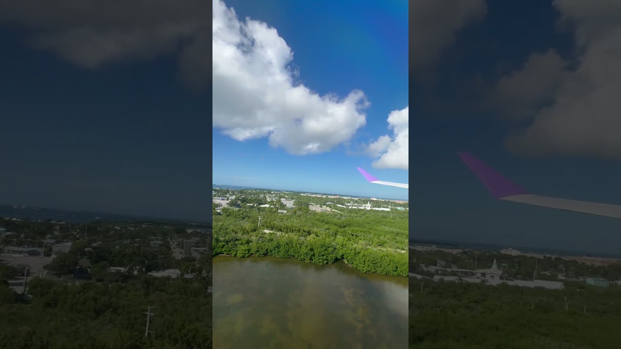 Key West SHORT RUNWAY Landing - Airbus A220 JetBlue