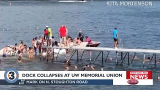 Celebrity Students react after dock collapse at University of Wisconsin's Memorial Union Terrace Profile