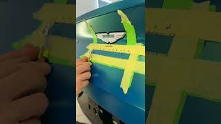 Aston Martin Emblem Remove Reinstall Exotic Care Process