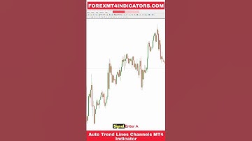 Auto Trend Lines Channels MT4 Indicator