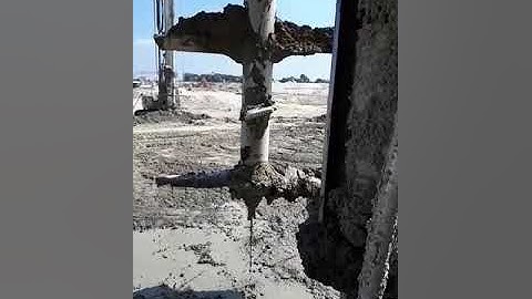 Piling rig entco deep soil mixing