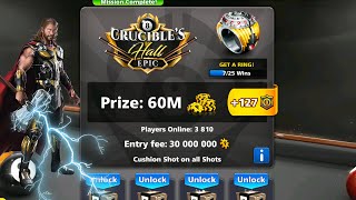 8 ball pool | New crucible hall - hardest table ever