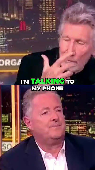 Roger Waters on Gaza: An Emotional Conversation with Piers Morgan