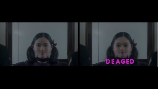 ORPHAN FIRST KILL TRAILER (Esther deaged) Side by Side comparision
