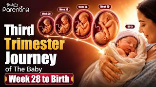 Baby's Third Trimester Journey (week 28 To Birth) | Third Trimester Fetal Development Week By Week