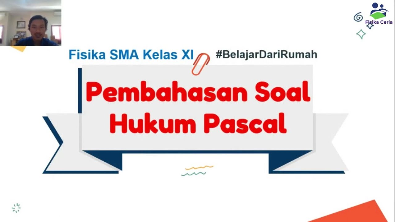 Pembahasan Soal Hukum Pascal Youtube