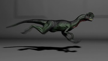 Dino Run Cycle - Animated by: Jeremy Dilks