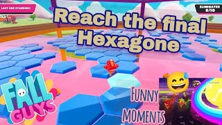 how to win Hex-a-gone in the final #fallguys