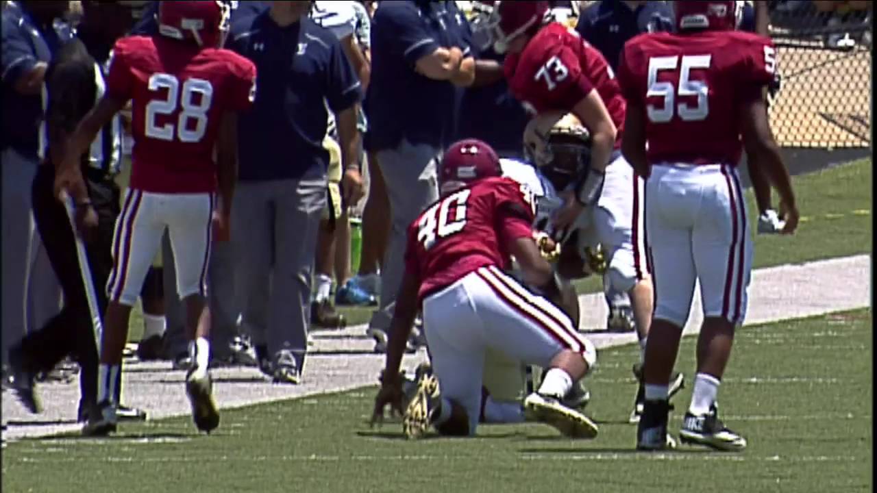 2016 Gridiron Challenge Handley JV vs Jacksonville JV YouTube