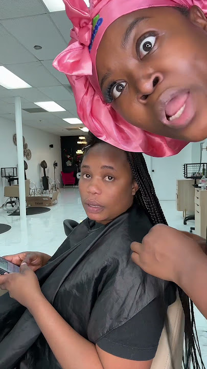 ASMR Knotless braids
