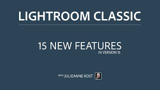 видео: 15 новых функций в Lightroom Classic (v15) картинка: 15 новых функций в Lightroom Classic (v15)