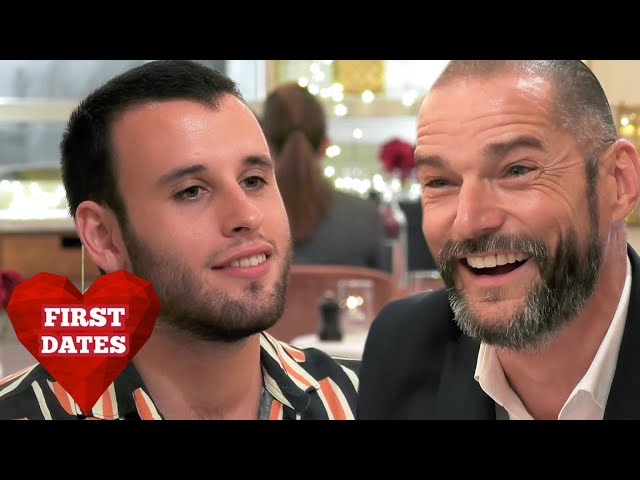 Fred Helps Calm Nervous Dater Aryeh | First Dates class=