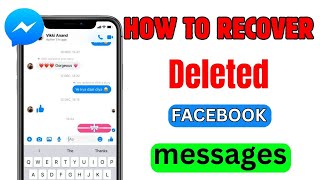 How to Recover Deleted Facebook Messages 2024 screenshot 5