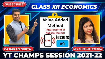 Class XII (Session 2021-22) : Economics - Lecture 9 | YTCHAMPS