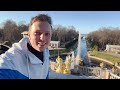 The Opening of Fountains in PETERHOF, St Petersburg, Russia. LIVE