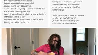 A Jesus Song Titled Motel Room Floor By Sven Daniel Severin