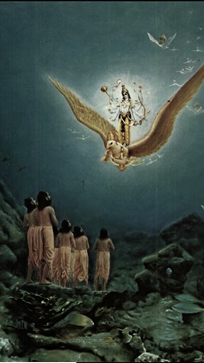 Vishnu Puran : Moon Gravity Affects The Earth Ocean Tides ! Science in Hinduism #shorts