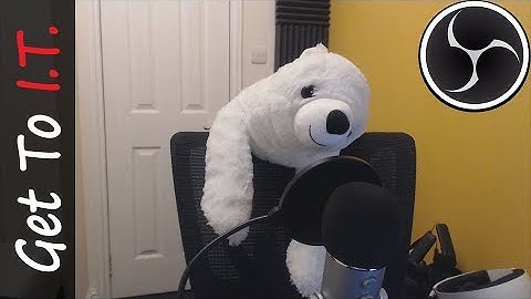 How to use OBS Studio to Record Webcam and External Microphone | Get To I.T.